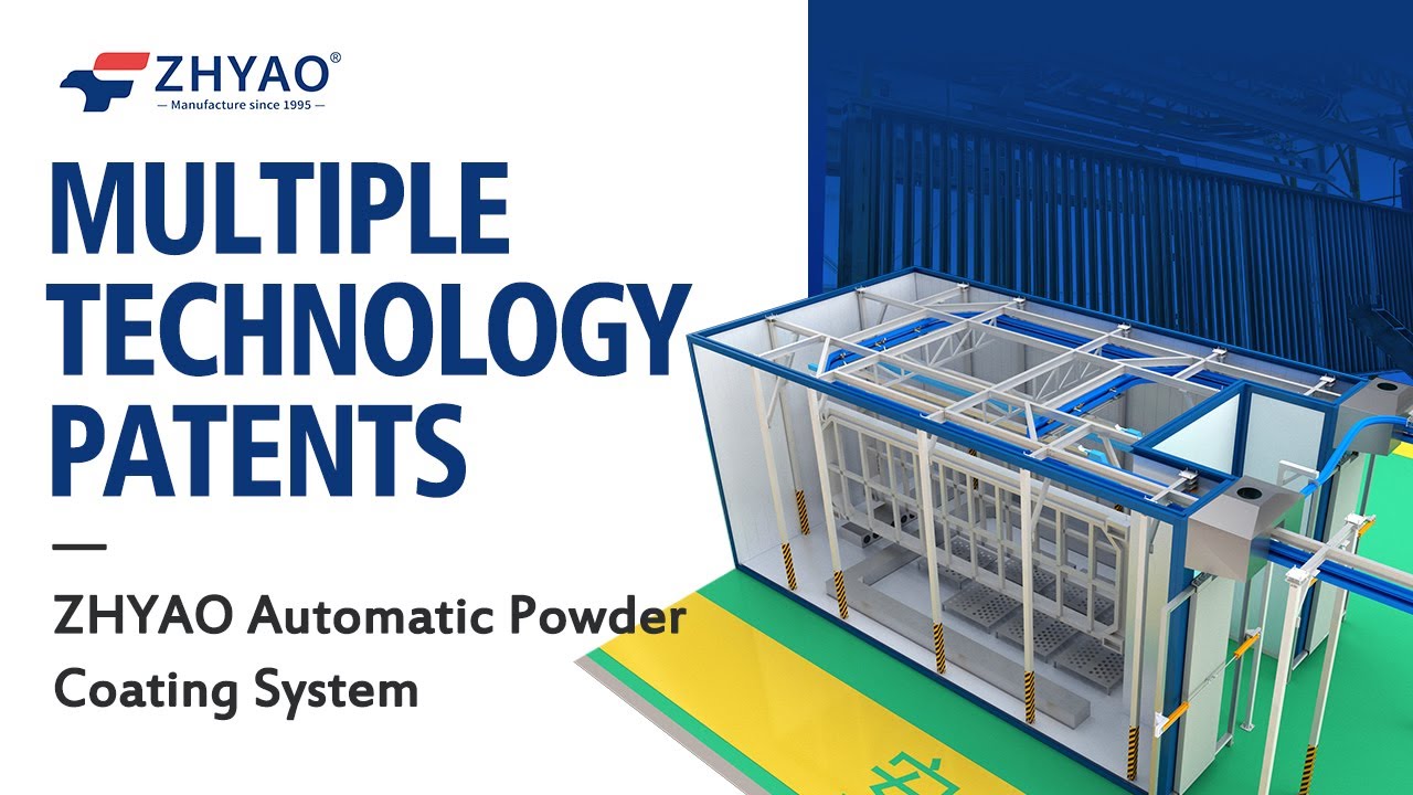 Multiple Technology Patents &mdash; ZHYAO Automatic Powder Coating System#stability #metalcoating
