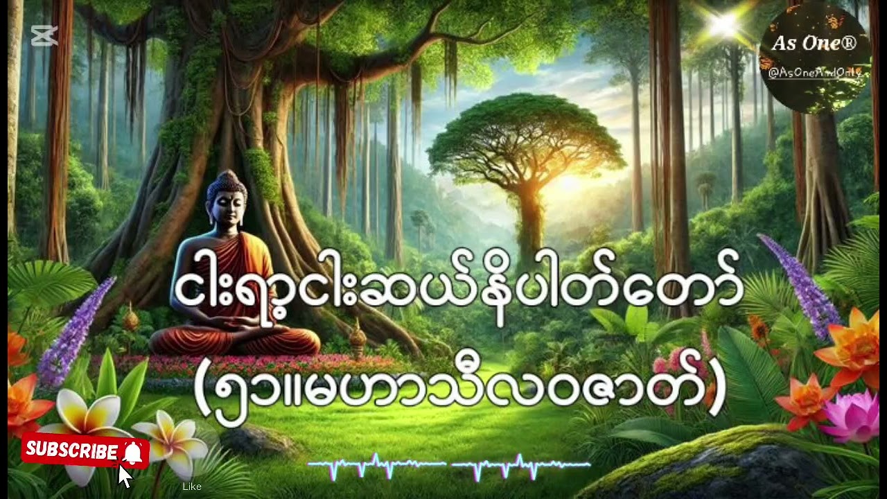 ၅၅၀ဇာတ်တော်- ဧကကနိပါတ်(၅၁။ မဟာ သီလဝဇာတ် )- As One®