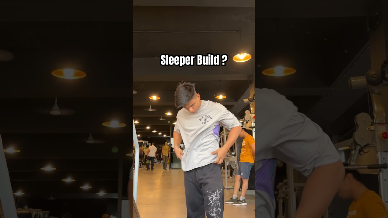 Sleeper Build ⁉️ #sleeperbuild #ayushingym #gymworkout #bodybuilding #fitness #shorts #viralshort