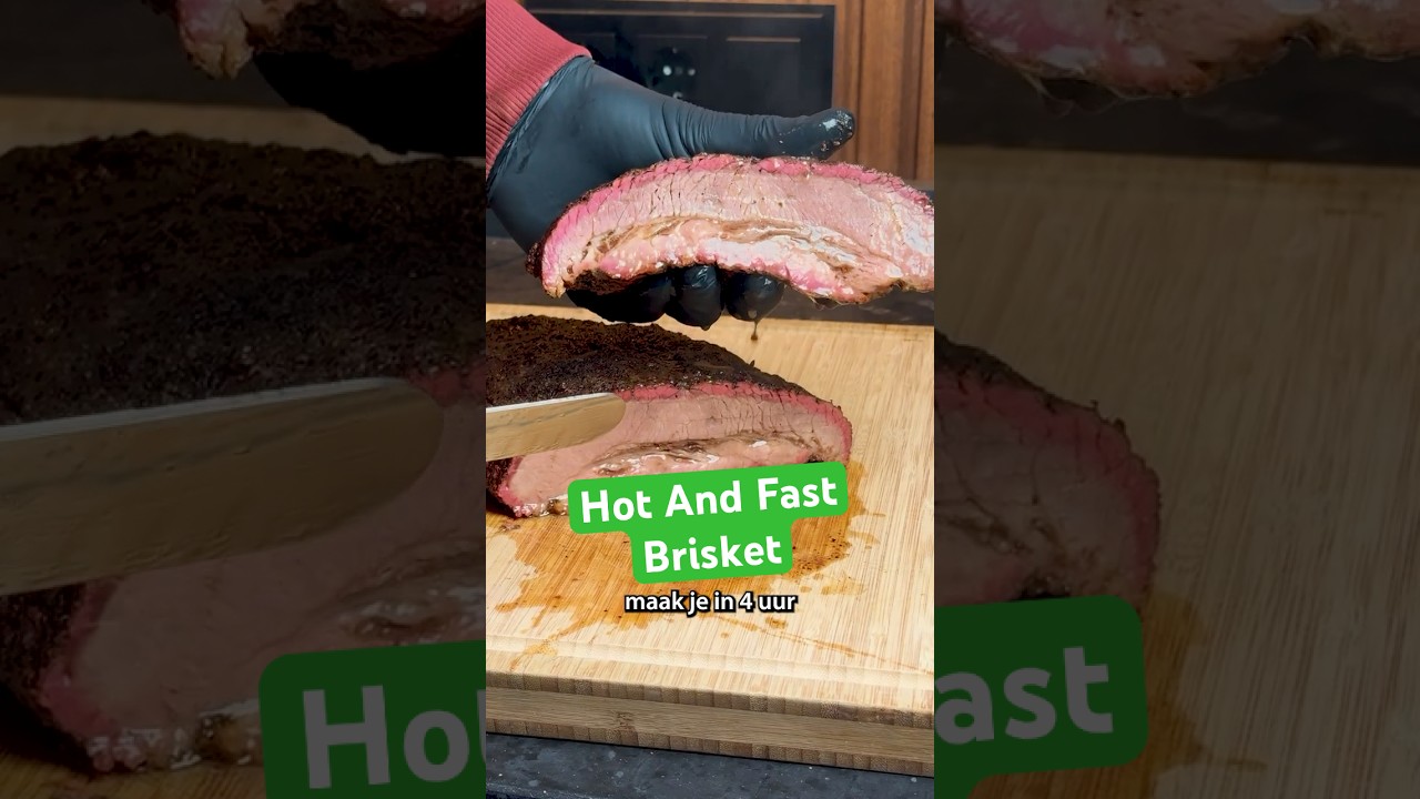 Hot and Fast Brisket
