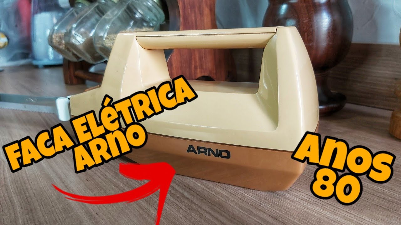 FACA ELÉTRICA ARNO, ANOS 80.