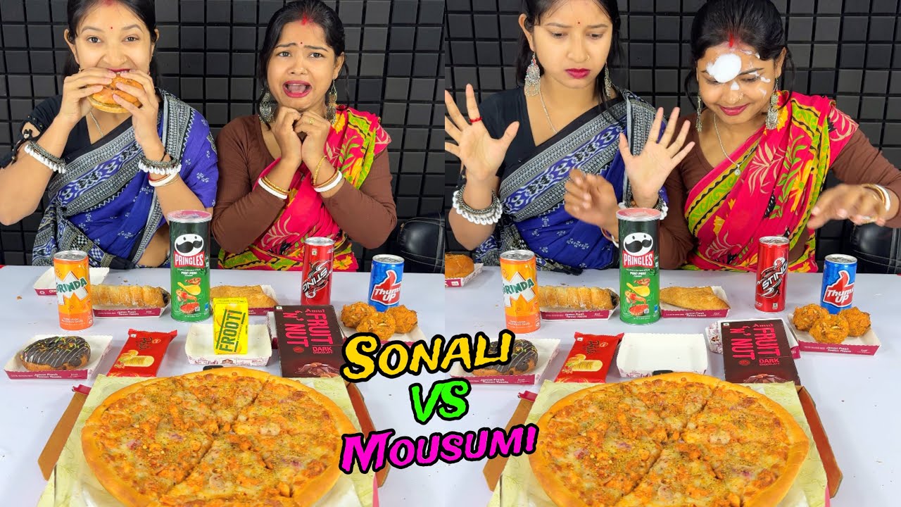 Large Pizza Funny Challenge Game