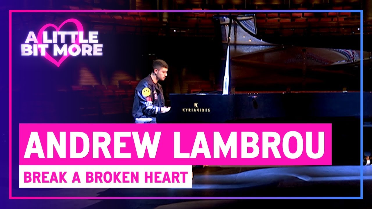 Andrew Lambrou - Break A Broken Heart (Acoustic at the National Theatre of Cyprus) | 🇨🇾 Cyprus