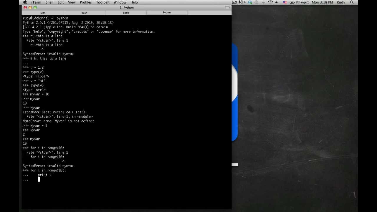 Python Programming - Introduction