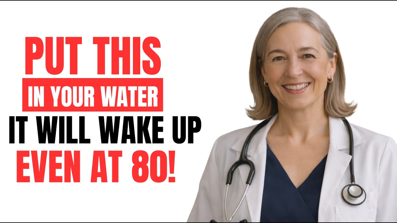 Men Over 50: STOP Drinking Plain Water! Add THIS for Maximum Testosterone Boost