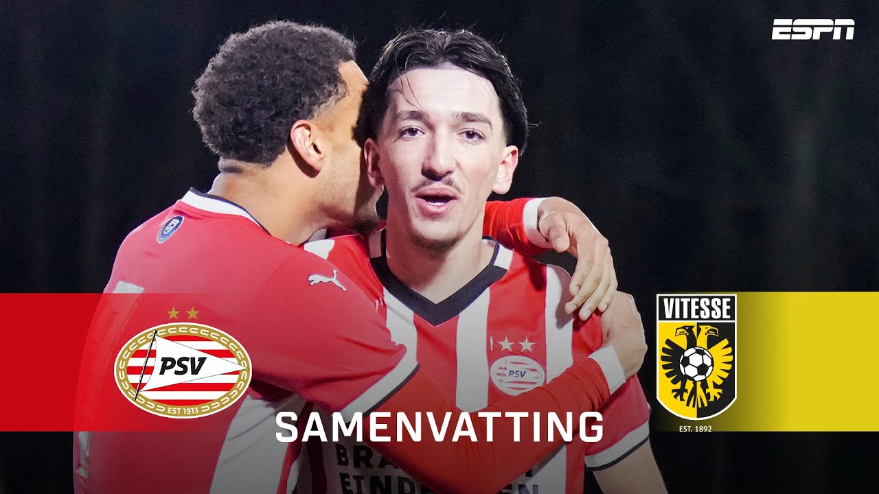 Jong PSV en VITESSE maken er VOETBALSHOW van met 1️⃣0️⃣ GOALS 🔥 | Samenvatting Jong PSV - Vitesse