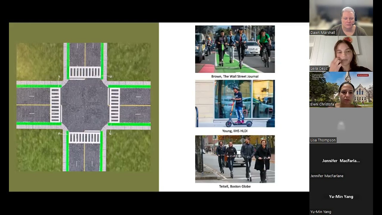 Driver Attitudes and Behavior in the Presence of E-Scooters versus Bicyclists
