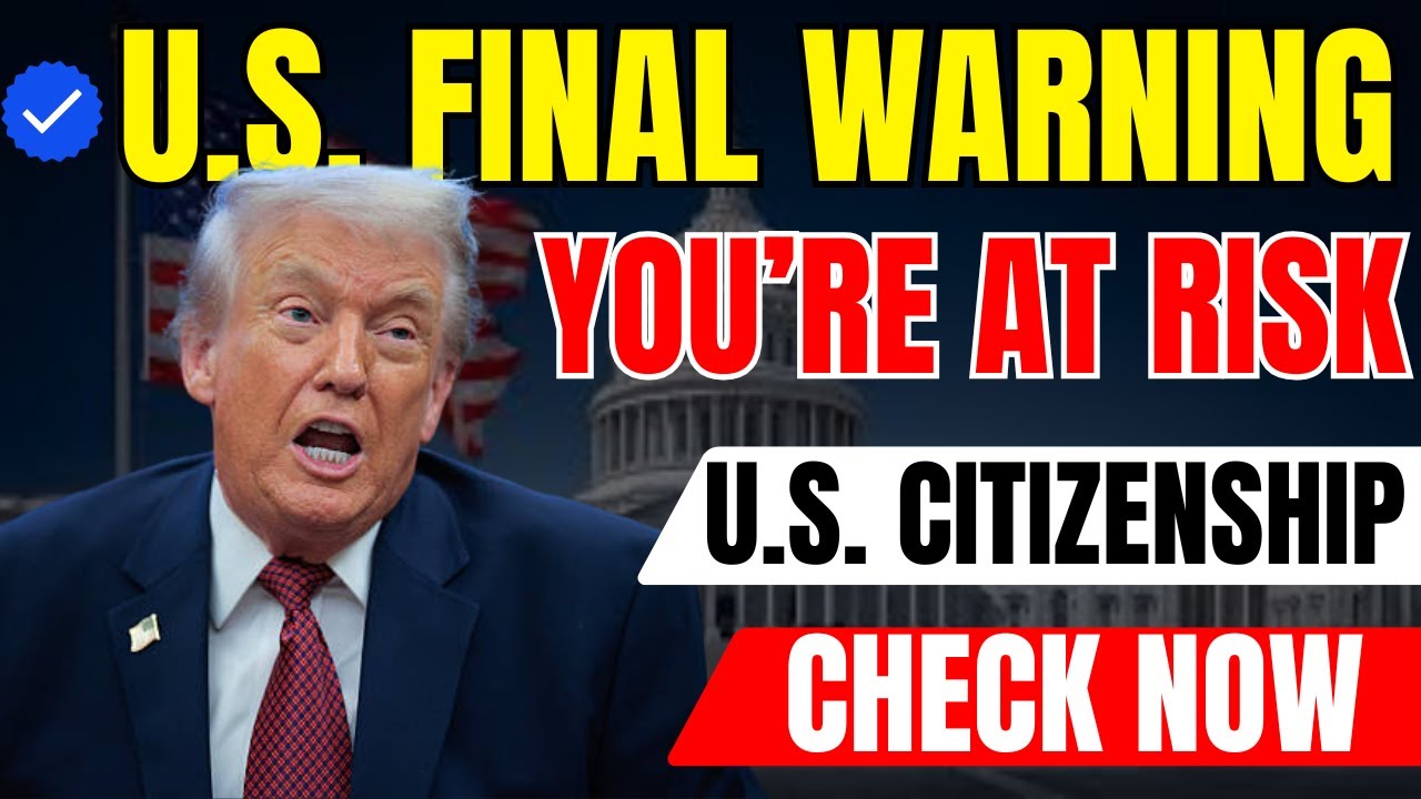ОСТОРОЖНО! Вы можете лишиться гражданства США по этим 5 шокирующим причинам.