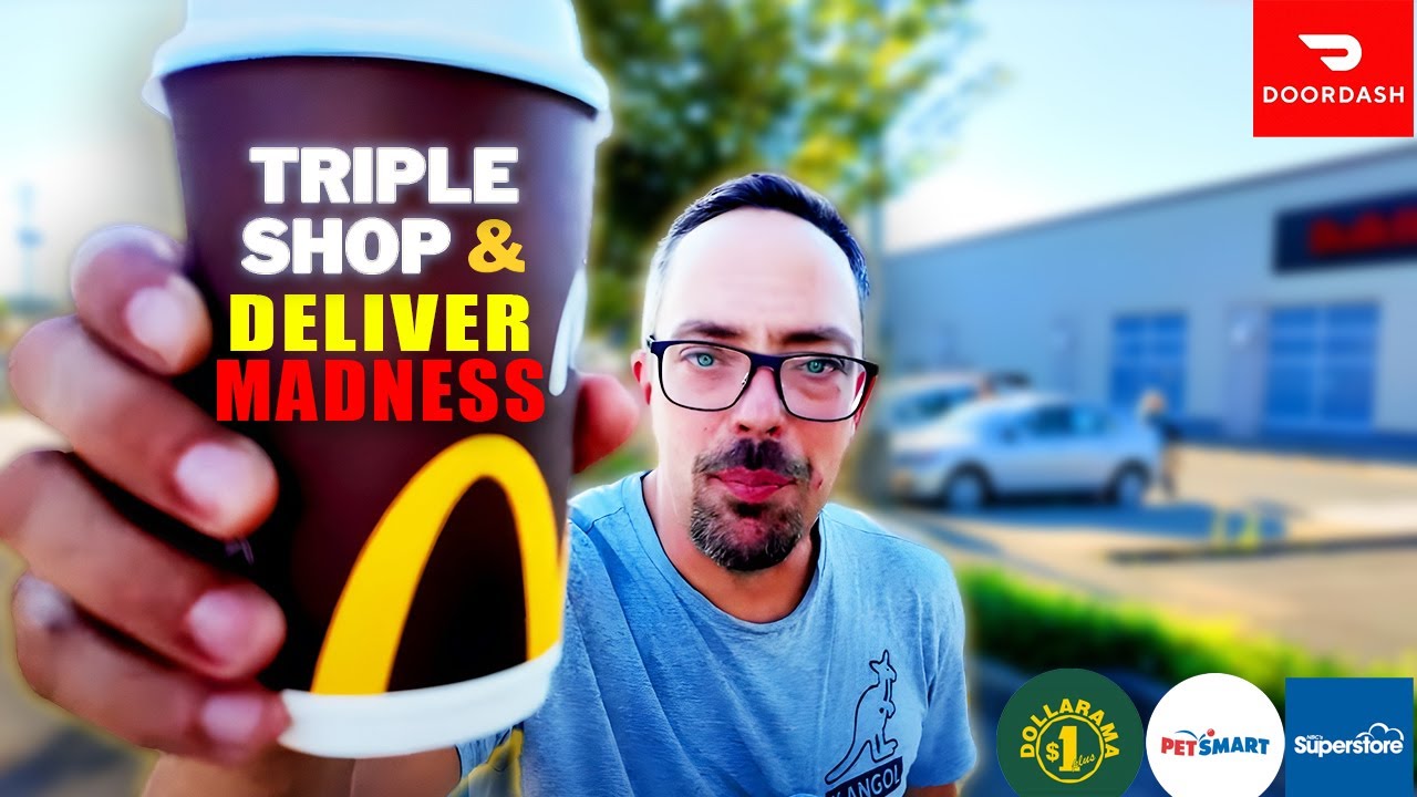 Triple Shop & Deliver Madness | Dollarama, PetSmart, Superstore & More (DoorDash Ride-Along)