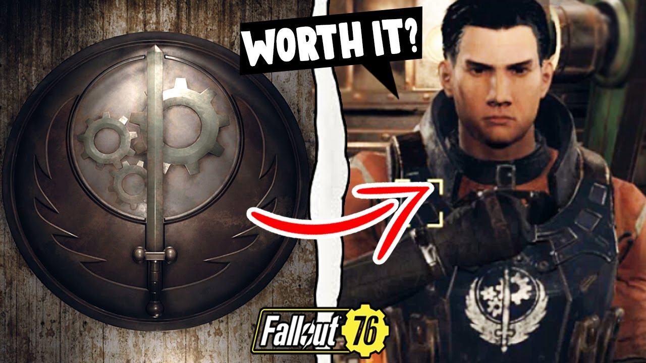 Fallout 76 — Что произойдёт, если в конце вы встанете на сторону Рыцаря Шина? (Концовка DLC «Стал...