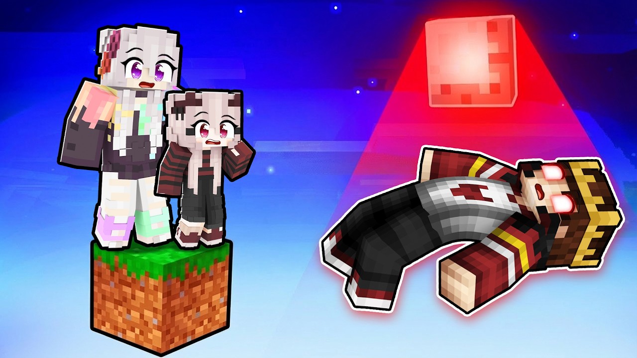 BAY DOKTOR TEK BLOKTA ŞEYTANA D&Ouml;N&Uuml;ŞT&Uuml; 😱 Minecraft