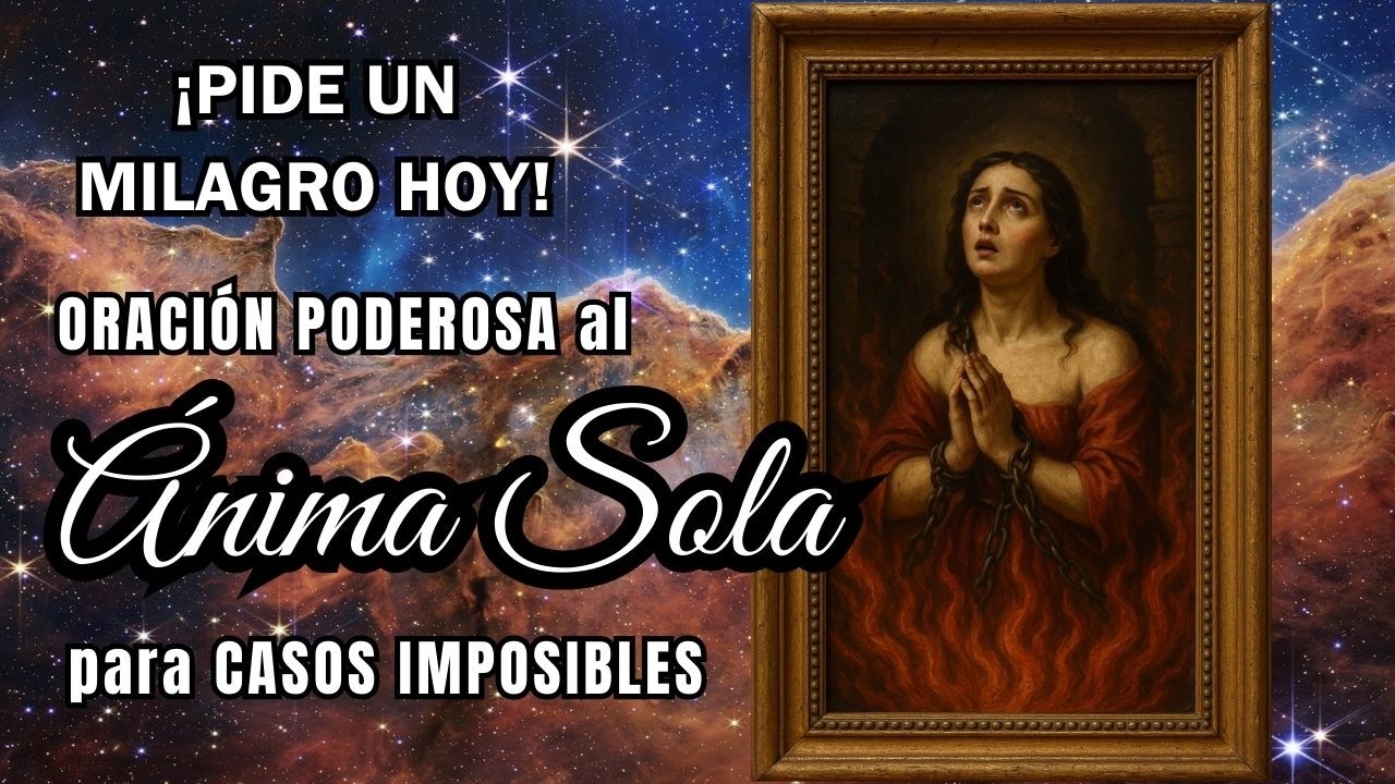 🔥¡PIDE UN MILAGRO HOY! ORACIÓN PODEROSA al Ánima Sola para CASOS IMPOSIBLES 🙏✨