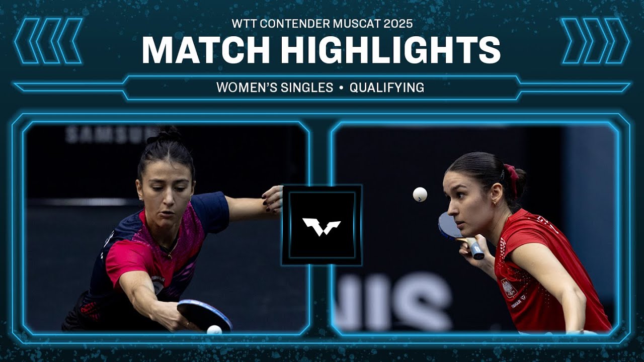 Giorgia Piccolin vs Zuzanna Wielgos | WS Qual | WTT Contender Muscat 2025