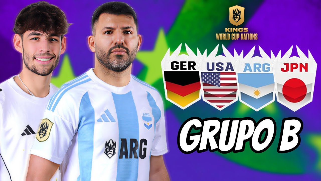 Analizando Grupo B (Alemania, Argentina, USA y Japón) | Kings World Cup Nations 2026