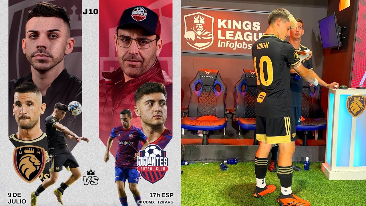 ULTIMATE MOSTOLES vs JIJANTES (10ª JORNADA KINGS LEAGUE) DjMaRiiO