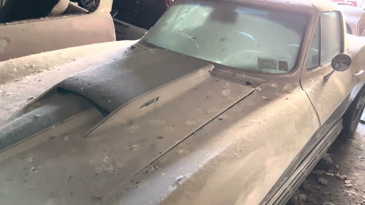 Barn Hides a 100k CORVETTE !!!
