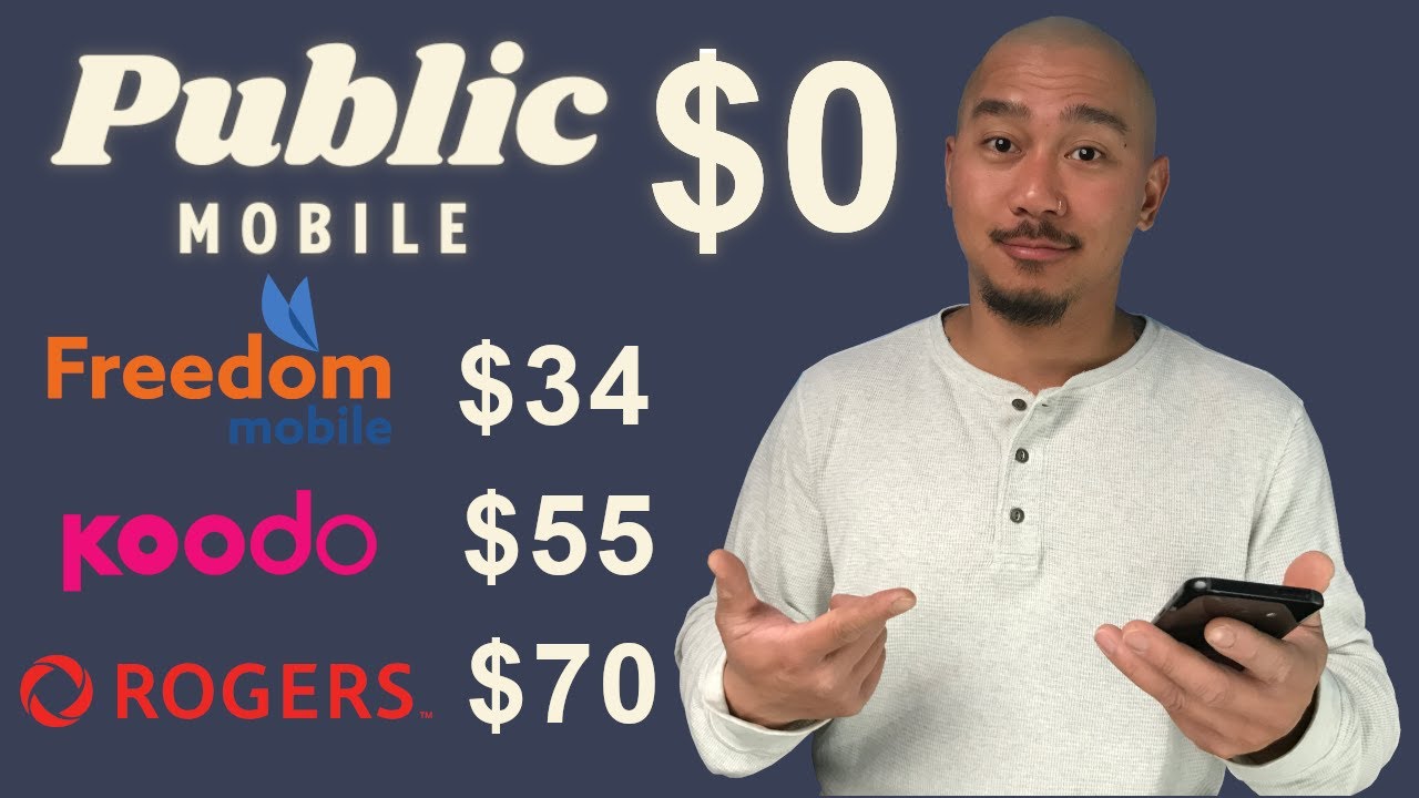 Я не получал счетов за телефон уже 6 лет | Обзор Public Mobile