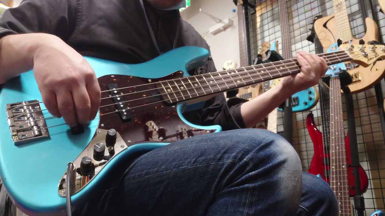 Bottom Wave RBJ4 Alder Lake Placid Blue Aged DEMO