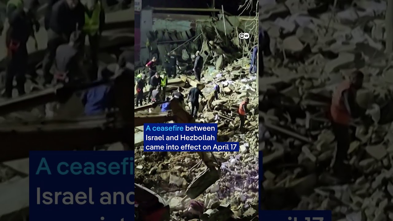 Israel strikes Beirut for first time since ceasefire with Hezbollah | DW News
