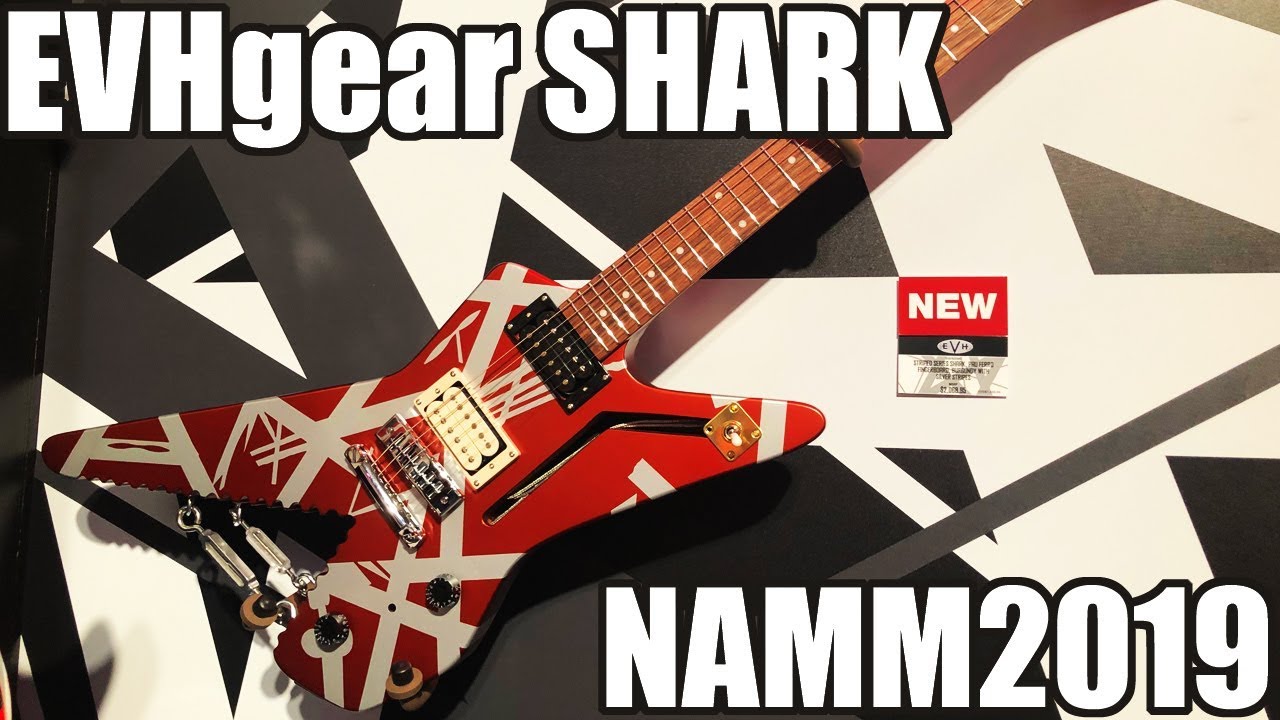 The EVH Shark Guitar at NAMM 2019