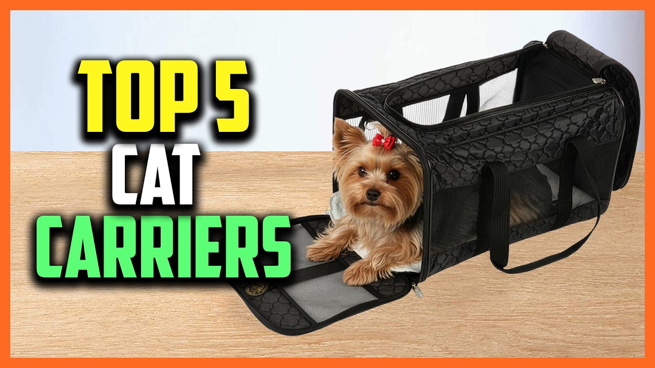 ✅Top 5 Best Cat Carriers in 2026