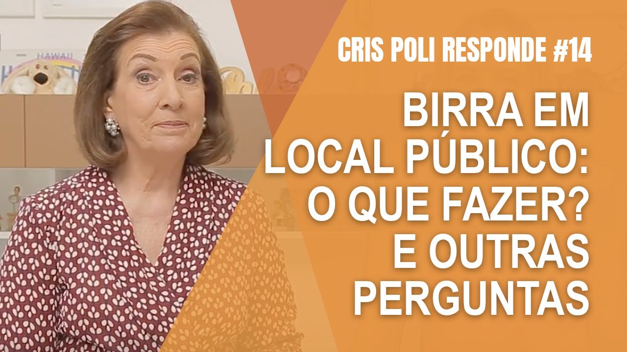 Cris Poli Responde #14   Birra em local público: o que fazer | E outras perguntas