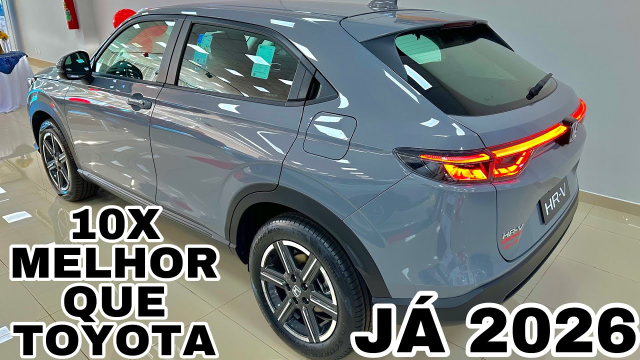 NOVO HONDA HRV EX 2026 VERSÃO DE ENTRADA | FICOU MAIS EQUIPADO E ACABADO!!