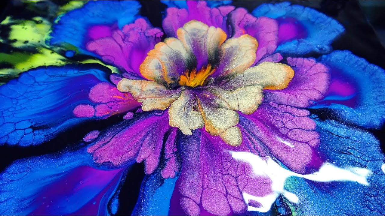 (119) Multi petal flower / Reverse dip