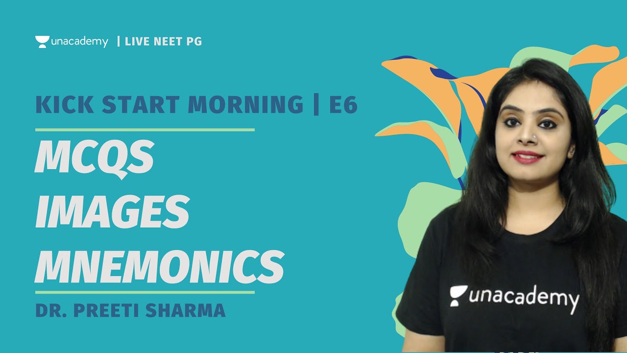 Kick Start Morning | E6 | MCQs | Images | Mnemonics | Pathology | Dr. Preeti Sharma