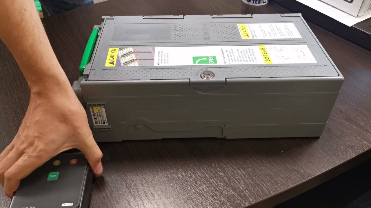 Тестирование кассет Nautilus Hyosung тестером ТК-1020 (без USB)