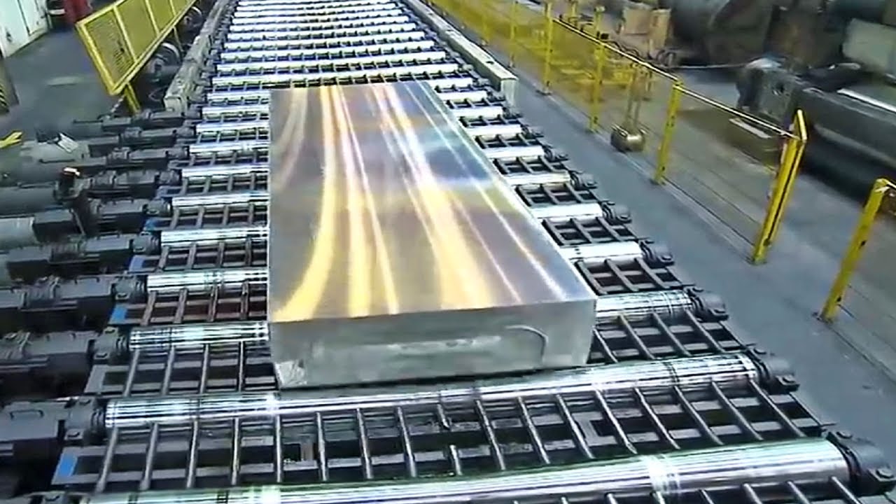 COMO se HACE el PAPEL de ALUMINIO en las F&Aacute;BRICAS | Como se FABRICA una HOJA de PAPEL de ALUMINIO