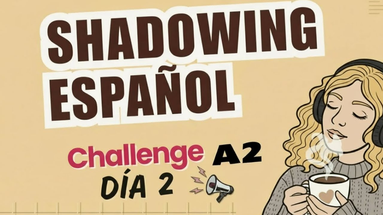 Челлендж: Испанский за 33 дня (A2) | Техника Shadowing