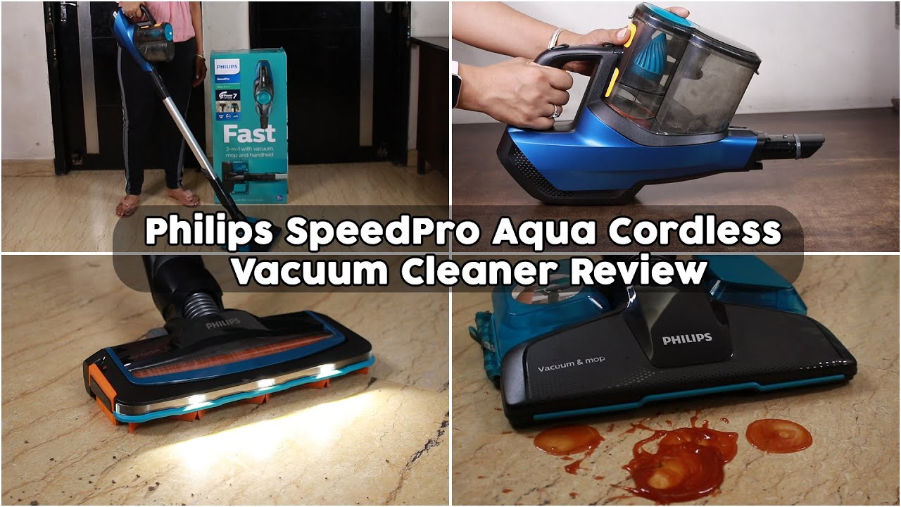 PHILIPS SpeedPro Aqua Wet & Dry Cordless Stick Vacuum Cleaner - Review & Usage | Best Helper at Home