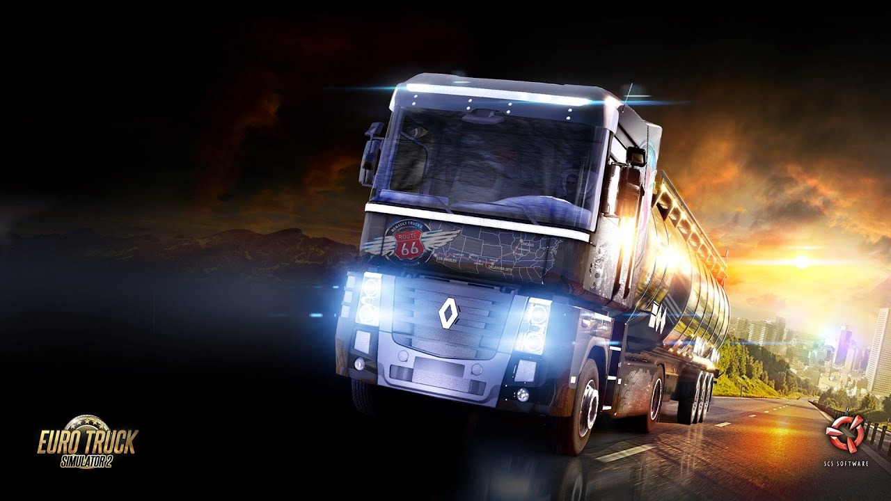 Euro Truck Simulator 2 : Впервые За Рулём ! Дальняк в Конвое (2К) #ets2