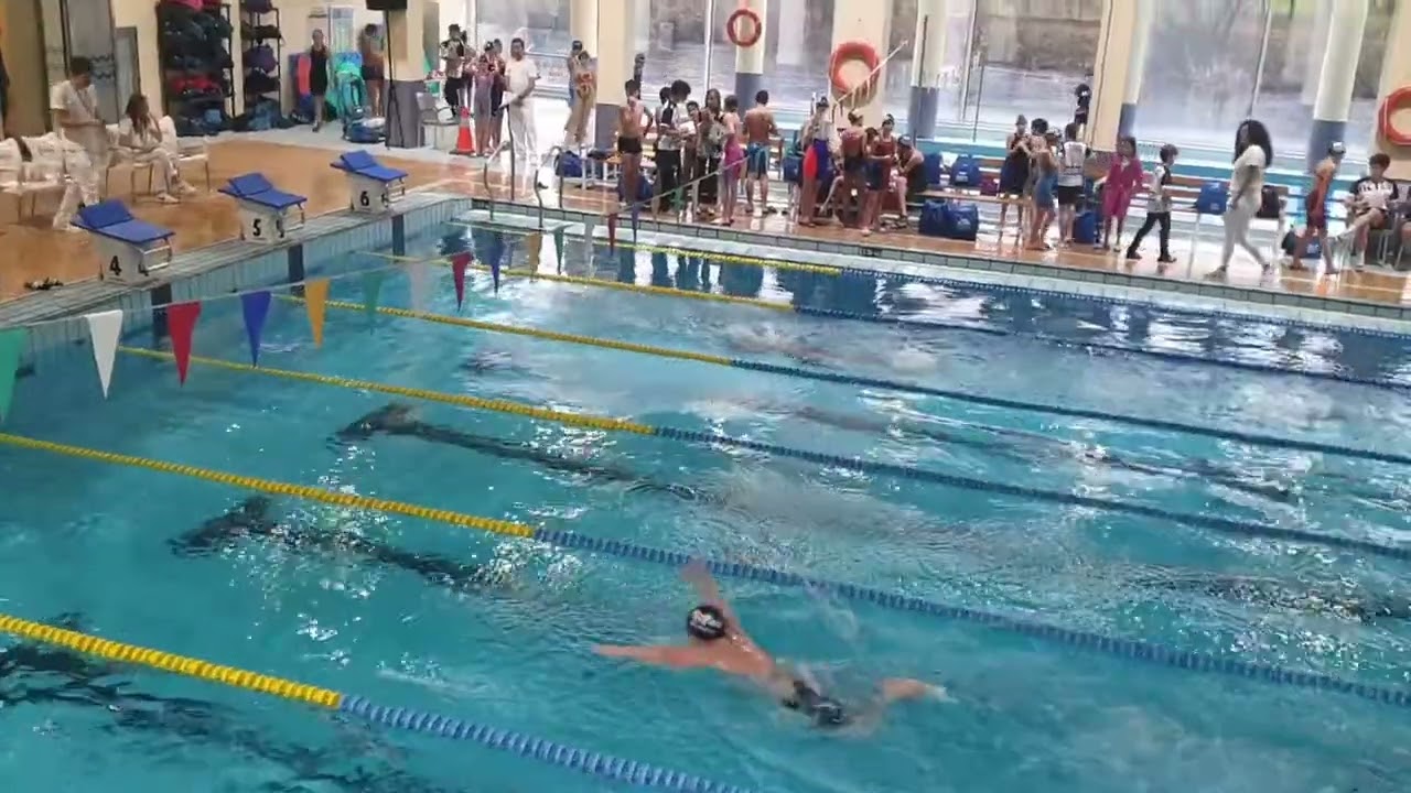 23/24 Liga alevín, J3, Fluvial, 200 MARIPOSA MASC
