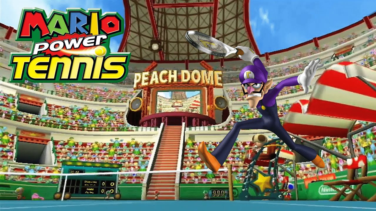 Mario Power Tennis - Waluigi (All tournaments)