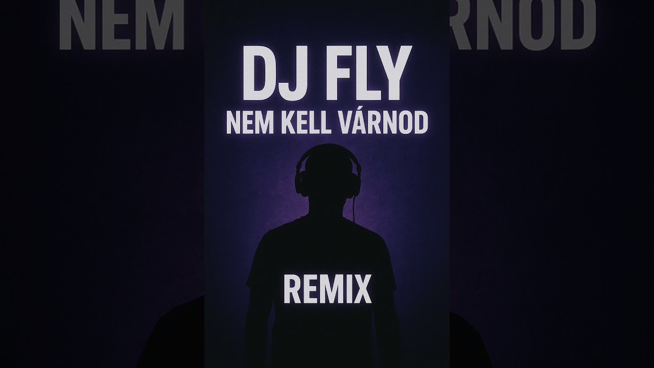 DJ FLY - NEM KELL VÁRNOD (COVER REMIX)