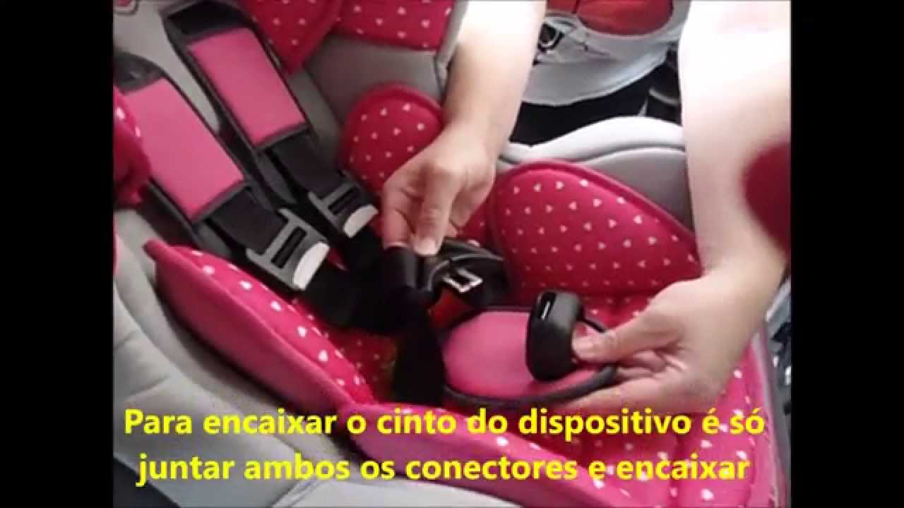 Como Instalar a Cadeira Auto Minnie Cosmo SP...
