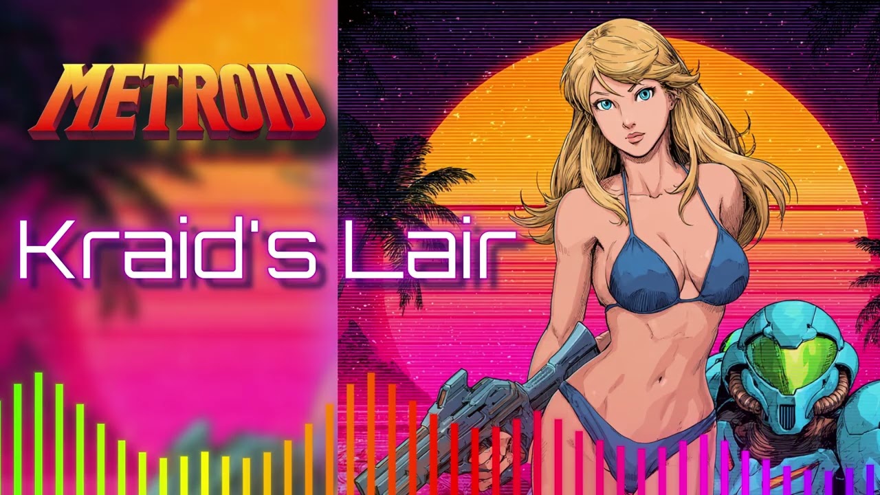 Metroid ~  Kraid's Lair ~ OST 80s Synthwave ~ Electro Pop Version ~ SNES ~ メトロイド ~  ファミコン