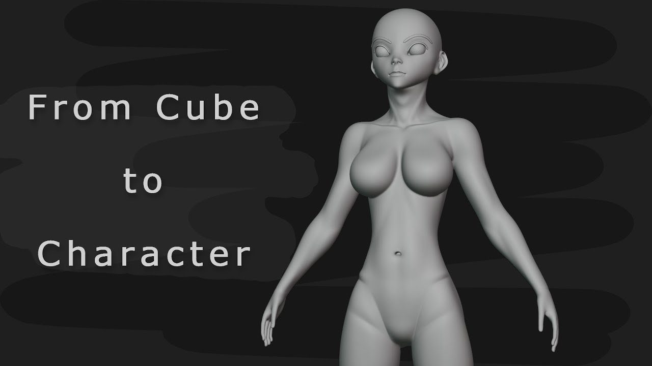 High‑quality character from scratch in Blender - Sculpting