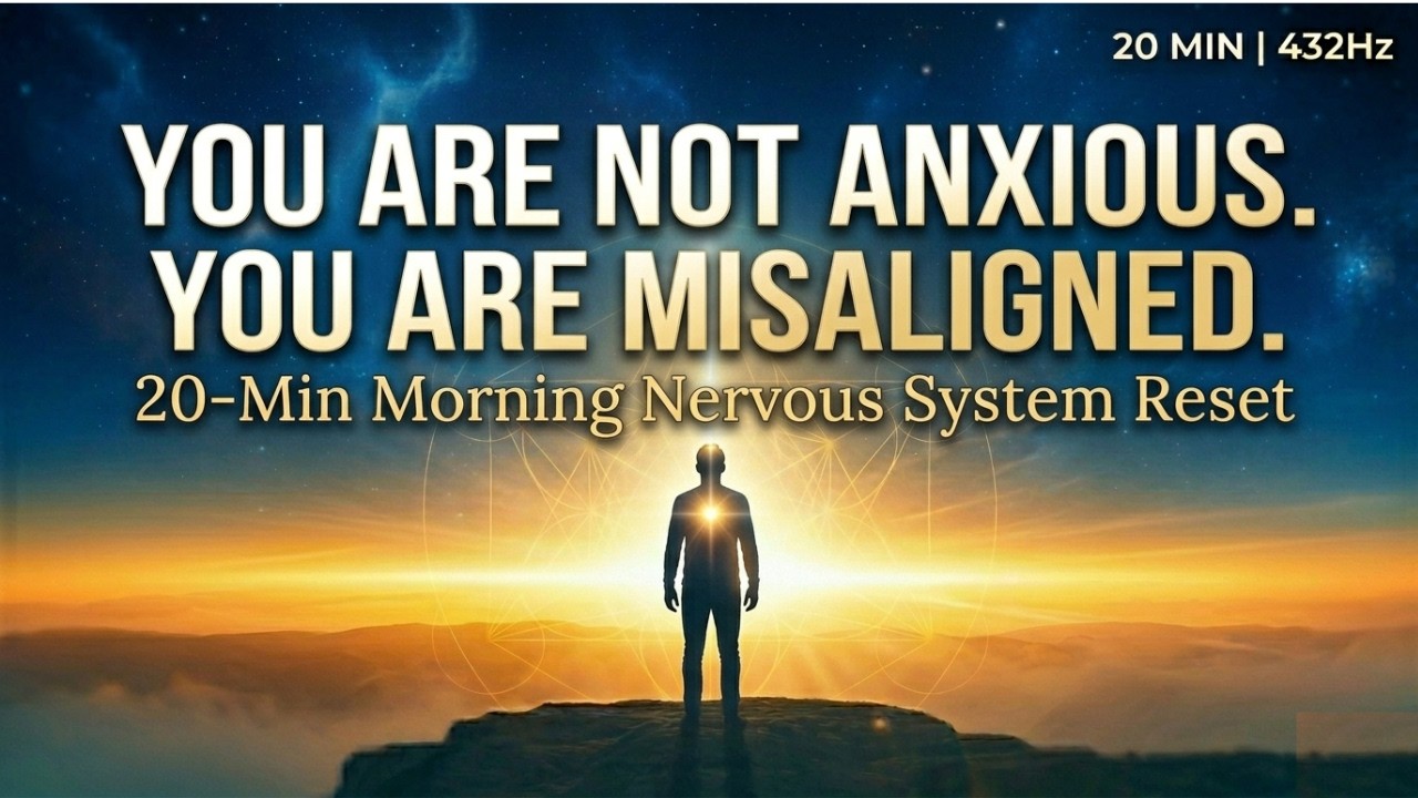Calm Your Nervous System | Start the Day Regulated & Aligned |Morning Meditation
