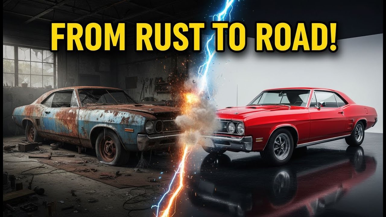 Rust Bucket to Road Ready 🚘 | Full Car Restoration