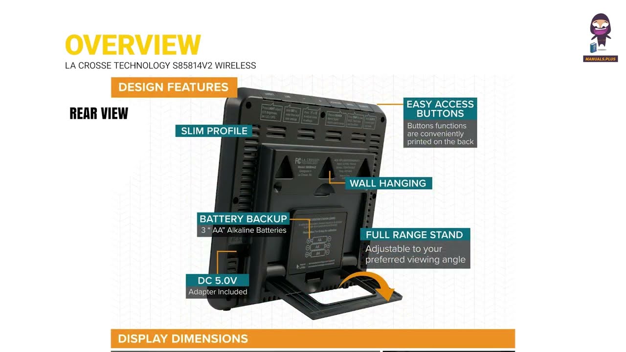 How to Set Up Your La Crosse Technology S85814v2 Wireless Color Forecast Station