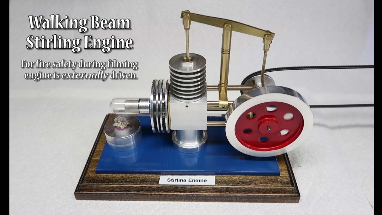 Walking Beam Stirling Heat Engine