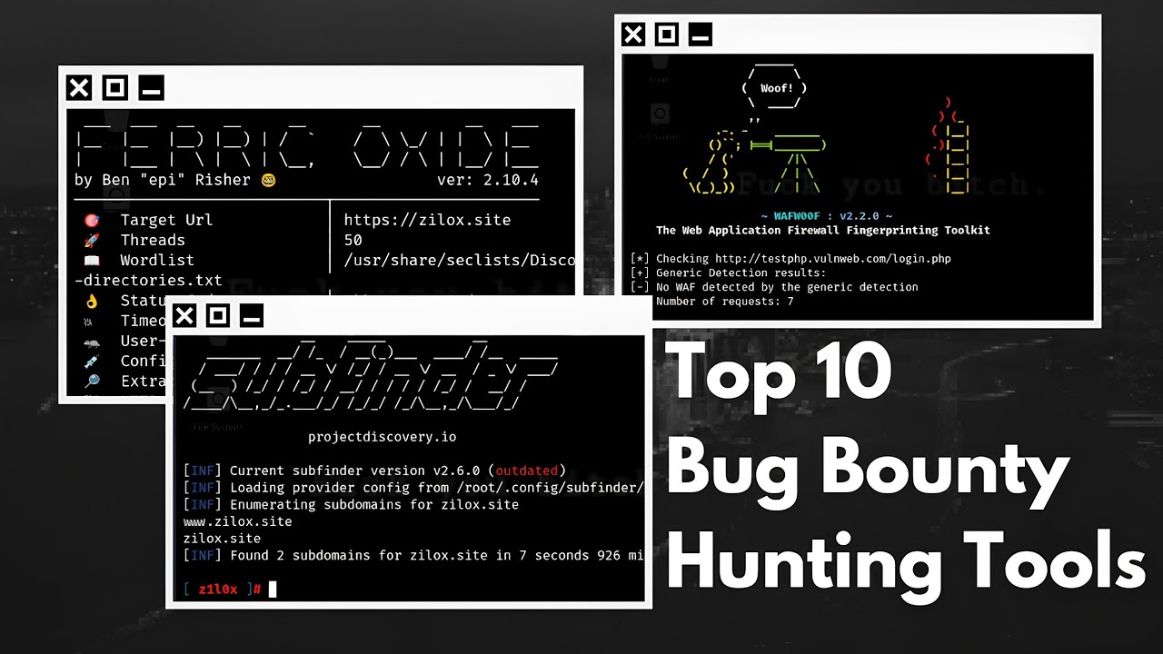Top 10 Bug Bounty Hunting Tools You Must Know.