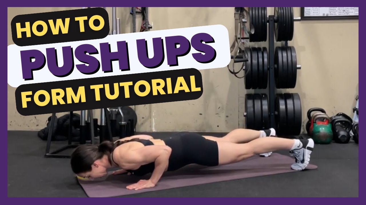 Bodyweight Push Up + Modified Push Up Tutorial