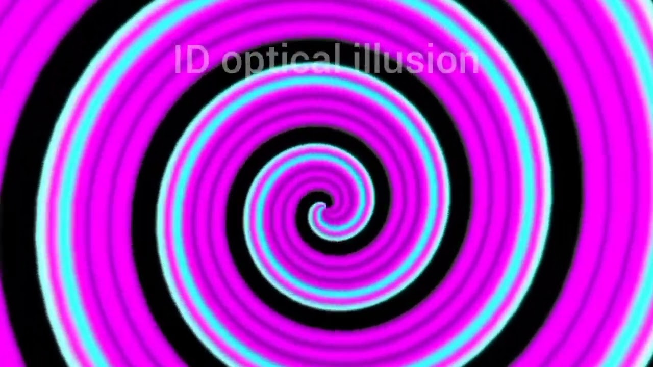 Optical Illusion: Immerse Yourself in an Intense Color Vortex