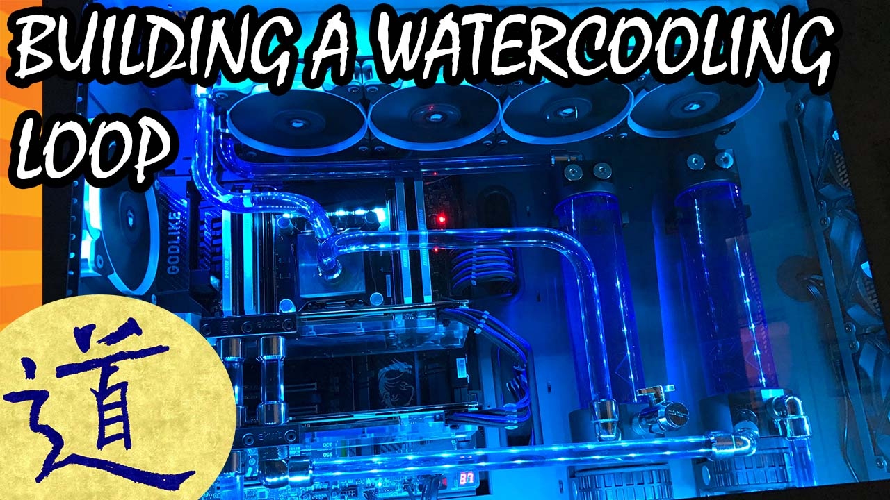 Building a custom hardline watercooled PC