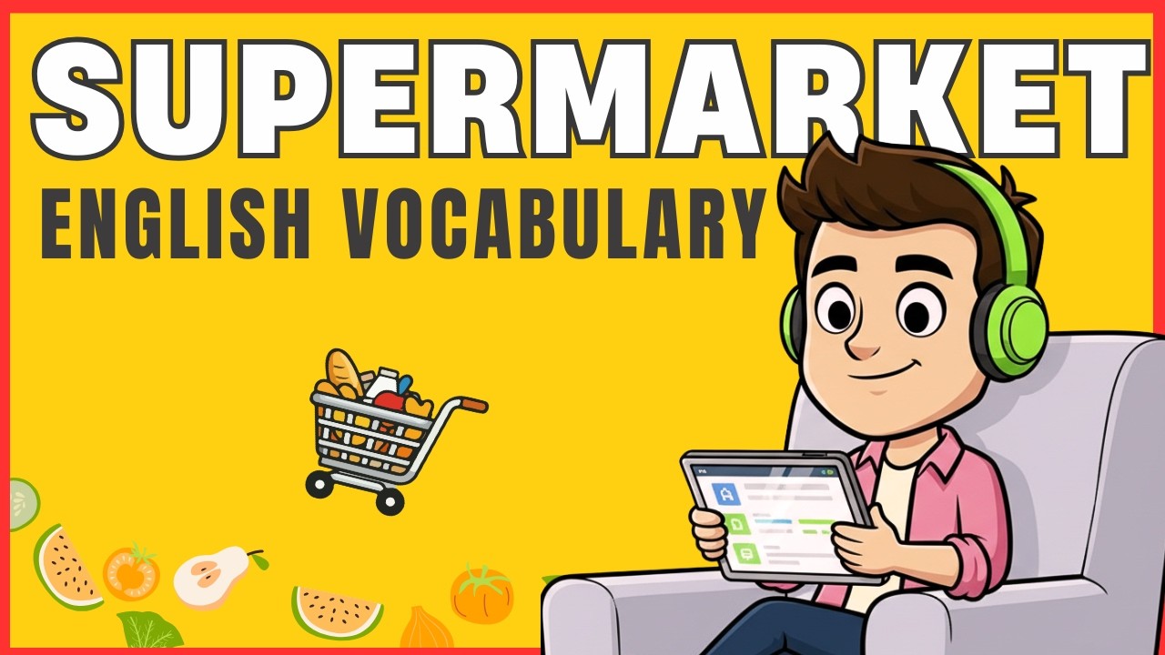 Daily English Conversation | Learn English at the Supermarket | English Podcast