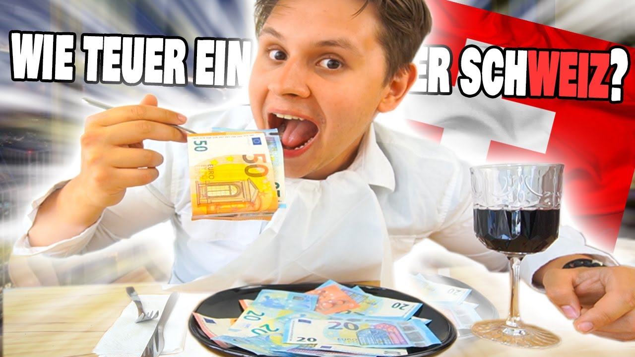 Wie TEUER ist ein TAG IN DER SCHWEIZ?😨💰(Essen🧀&Trinken🥤)